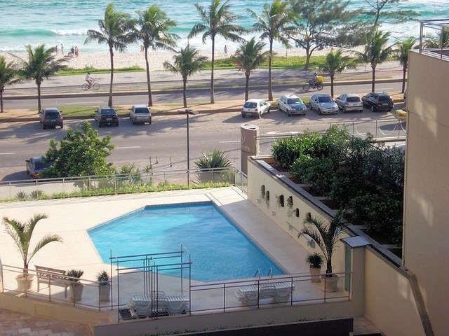 Apartamento na Praia da Barra Rio de Janeiro Esterno foto